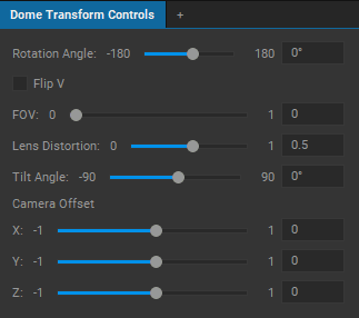 Dome Transform Controls2
