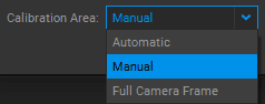 Calibration Area Selection