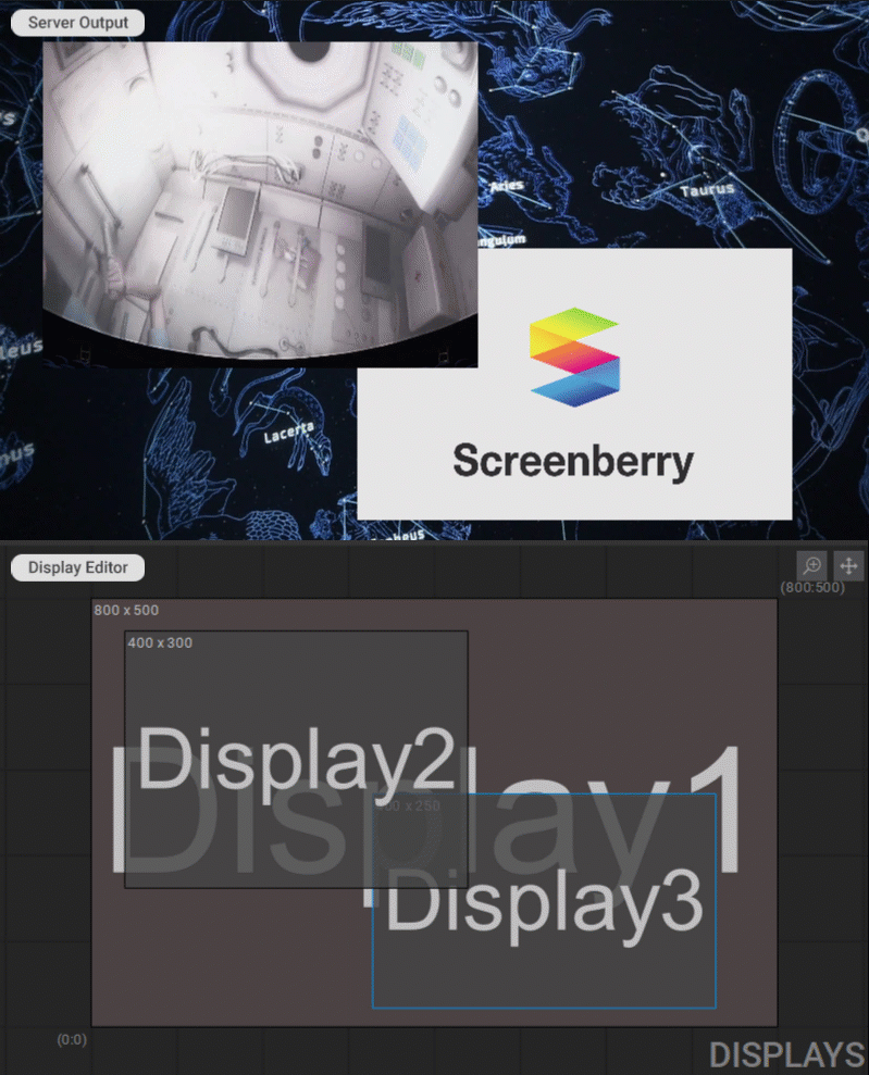 Changing Stack Order Of Displays