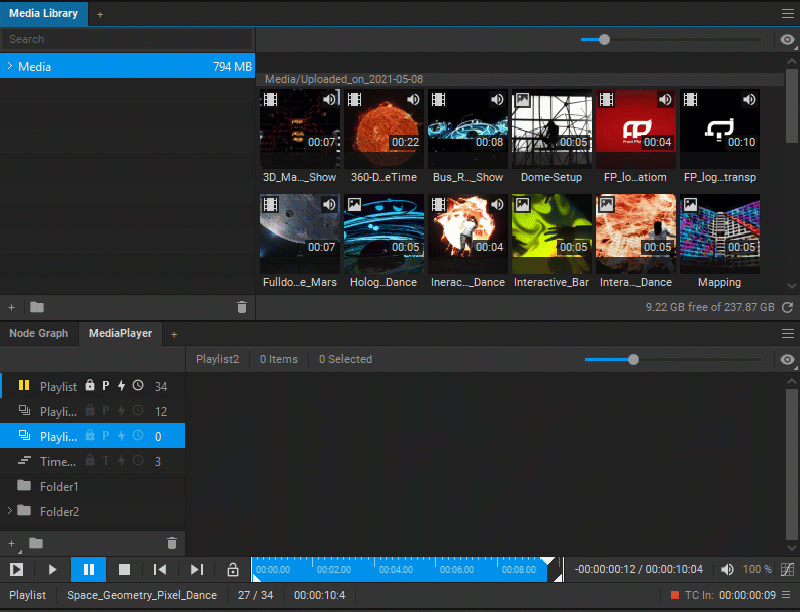 Adding Media Items To Playlists