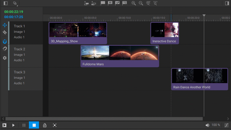 Arranging Media Items On Timeline Tracks