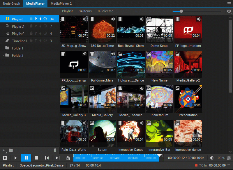 Arranging Media Items