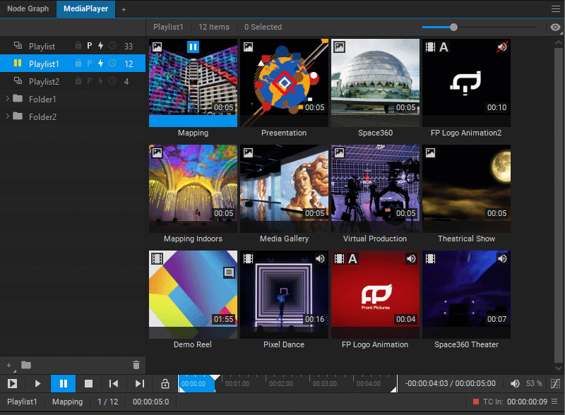Changing Settings For Multiple Media Items