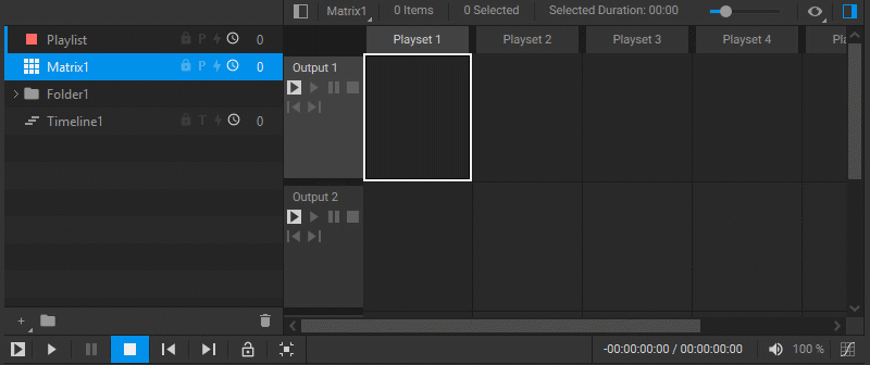 Deleting Playlists Matrix