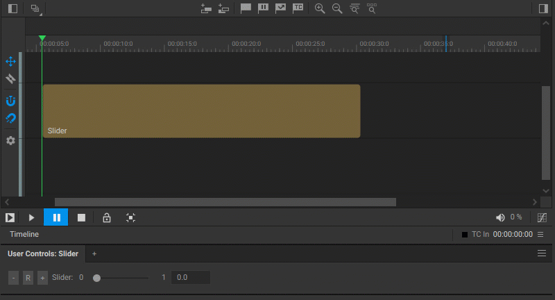 Keyframing Of Data Items