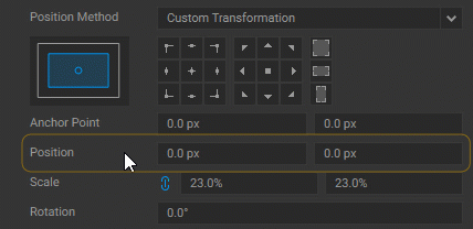 Position Adjustment