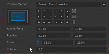 Transformation Rotation