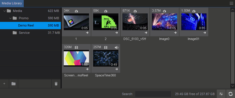 Deleting Media Items
