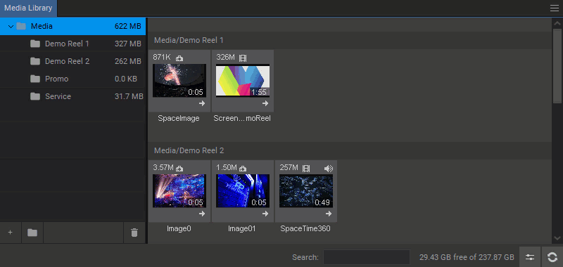 Searching Media Items 1