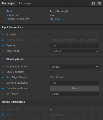 Locking Patch Geometry