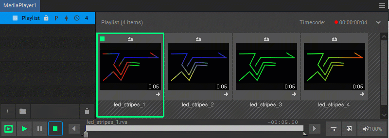 LedStripesMapper Playback